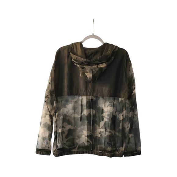 Shinestar Green Utility Jacket Plush Texture Cropped - Picture 5 of 5